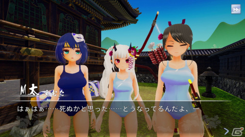 江戸を舞台にセクシーな美少女たちと戦うFPS「大江戸とりがー！！」がSteamで配信開始！の画像8