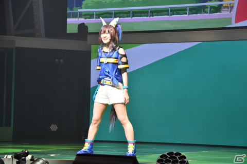 舞台「ウマ娘 プリティーダービー」～Sprinters' Story～ゲネプロ公演の模様をお届け――タップを駆使したレースは迫力満点の画像1