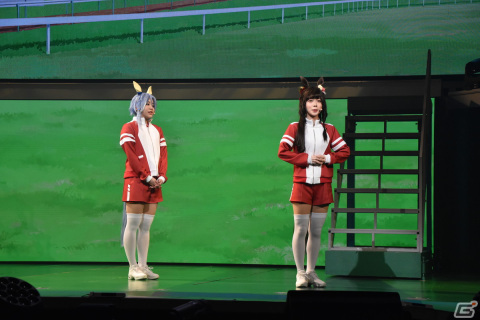 舞台「ウマ娘 プリティーダービー」～Sprinters' Story～ゲネプロ公演の模様をお届け――タップを駆使したレースは迫力満点の画像2