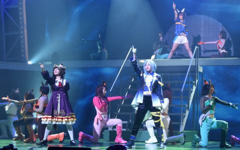 舞台「ウマ娘 プリティーダービー」～Sprinters' Story～ゲネプロ公演の模様をお届け――タップを駆使したレースは迫力満点