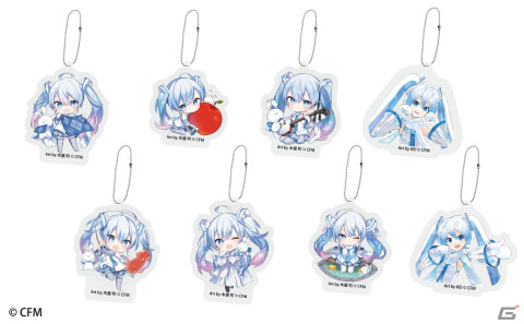 「雪ミク×ひろはこ」コラボによる描き下ろしグッズがキャラアニ.comにて受注販売の画像10