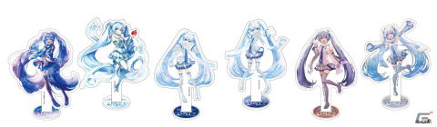 「雪ミク×ひろはこ」コラボによる描き下ろしグッズがキャラアニ.comにて受注販売の画像12