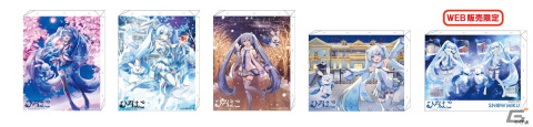 「雪ミク×ひろはこ」コラボによる描き下ろしグッズがキャラアニ.comにて受注販売の画像13
