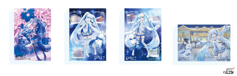 「雪ミク×ひろはこ」コラボによる描き下ろしグッズがキャラアニ.comにて受注販売の画像8