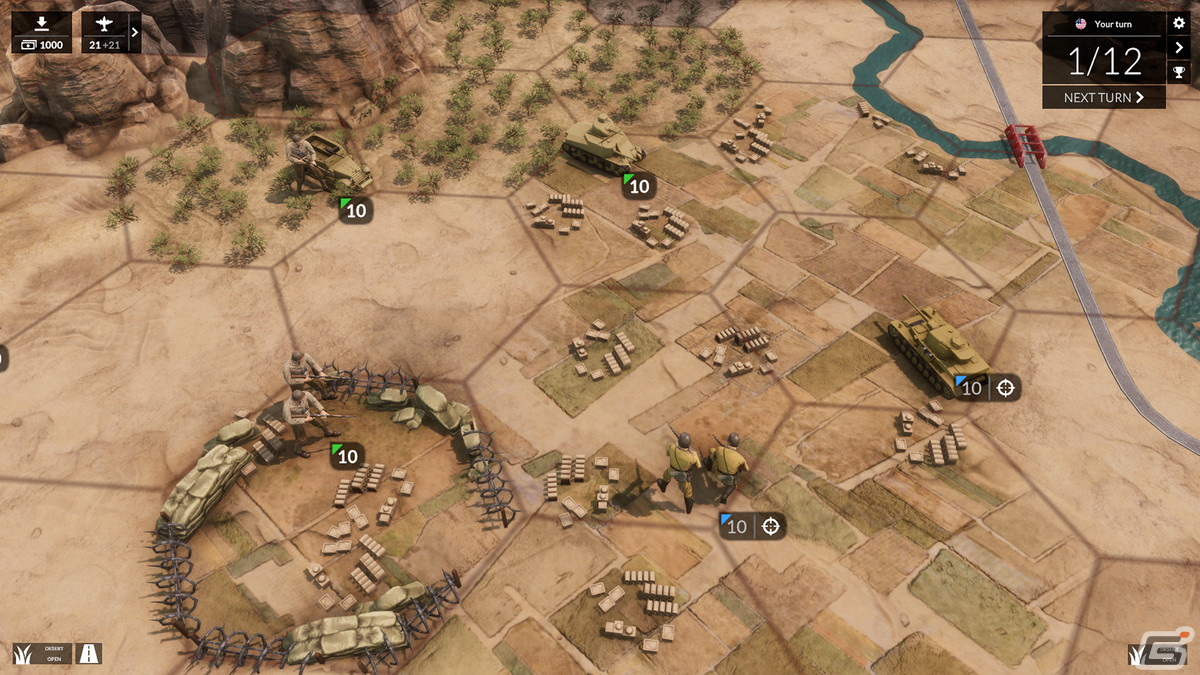 第二次世界大戦を背景にしたターン制ストラテジー「Total Tank Generals」が3月31日にSteamにてリリース決定！の画像4