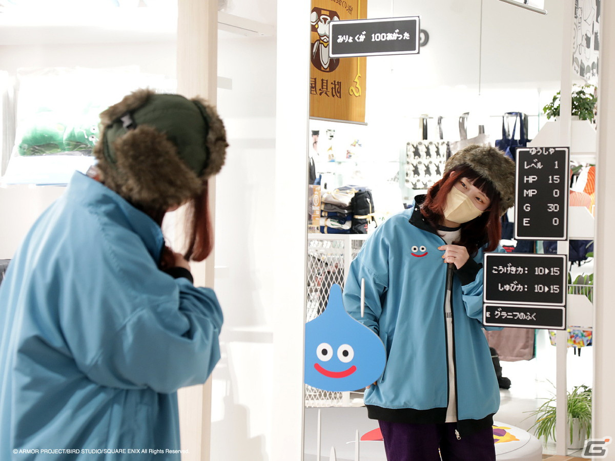 「ドラゴンクエスト」のリアル「防具屋」が9店舗に拡大して開店！ドット絵のスライムTシャツやキラーマシンのクッションカバーが発売の画像5