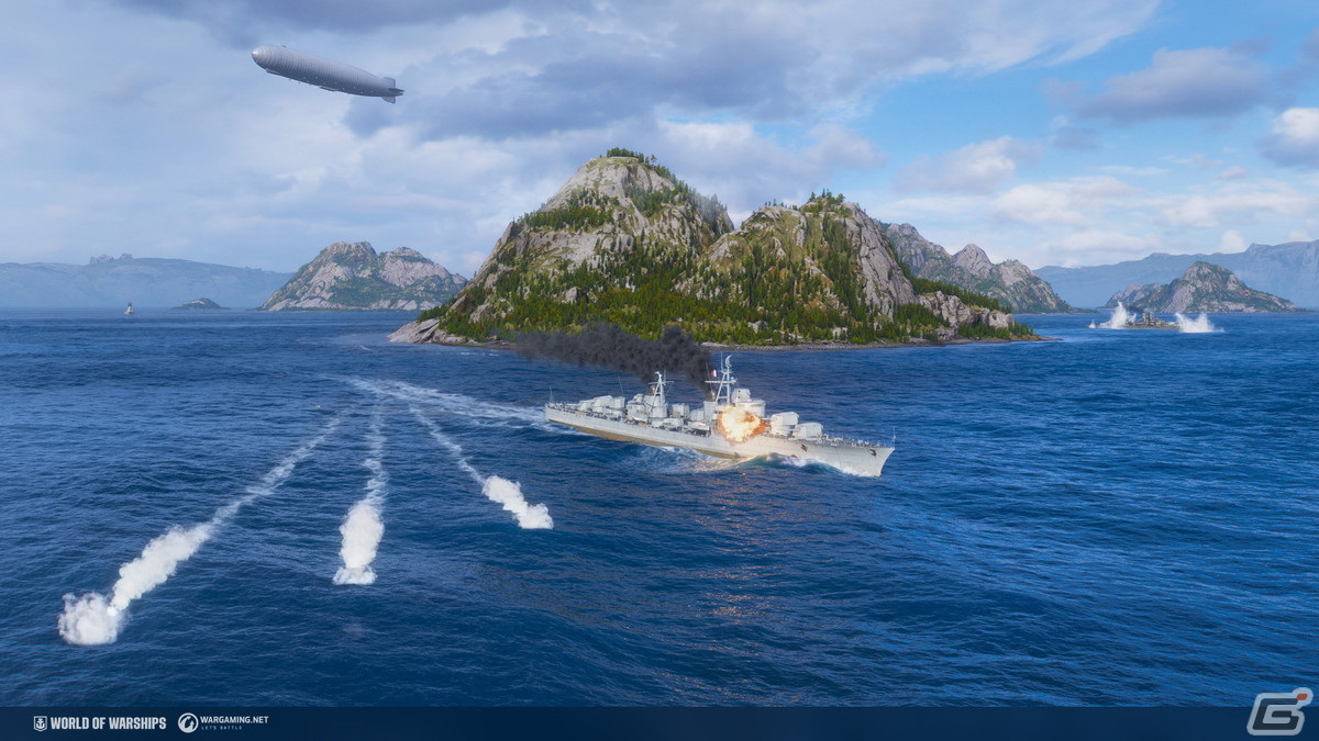 「World of Warships」にて旧正月イベントが開催！アメリカのハイブリッド戦艦や日本の軽巡洋艦が登場の画像21