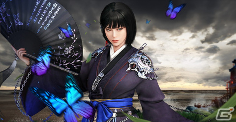 「黒い砂漠 MOBILE」新たなクラス「ウサ」が実装！蝶を呼び出す扇子を使用する可憐な道士の画像1