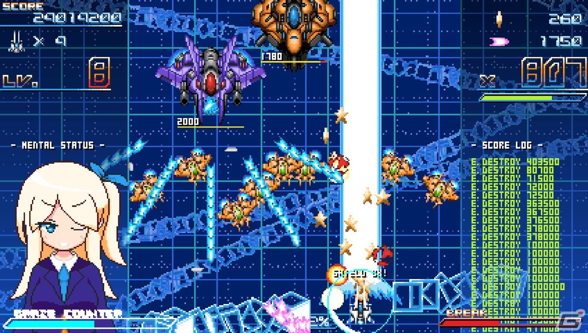 被弾の危険をチャンスに変える弾幕STG「Graze Counter GM」がPS5/PS4/Xbox/Switch/Steam向けに配信開始！の画像3