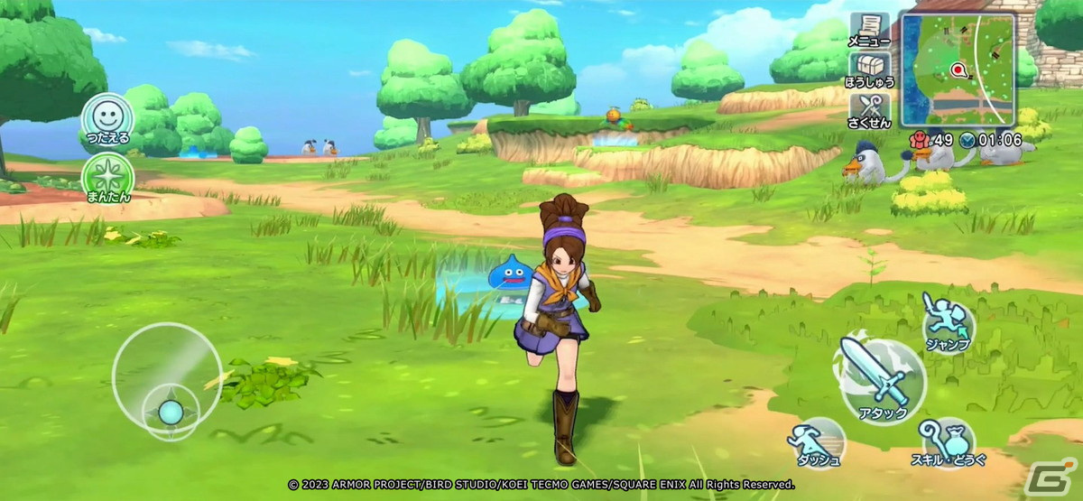 最大50人で競う乱戦コマンドバトルRPG「ドラゴンクエスト　チャンピオンズ」βテスト体験会の募集が開始！の画像2