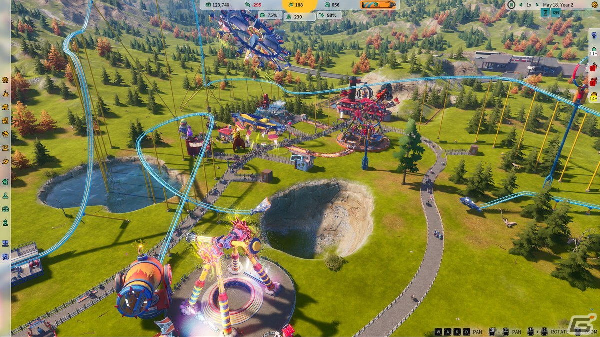 テーマパークマネージメント「Park Beyond」ライバルとして登場する自称天才起業家ヘムロックの紹介トレーラーが公開！の画像3