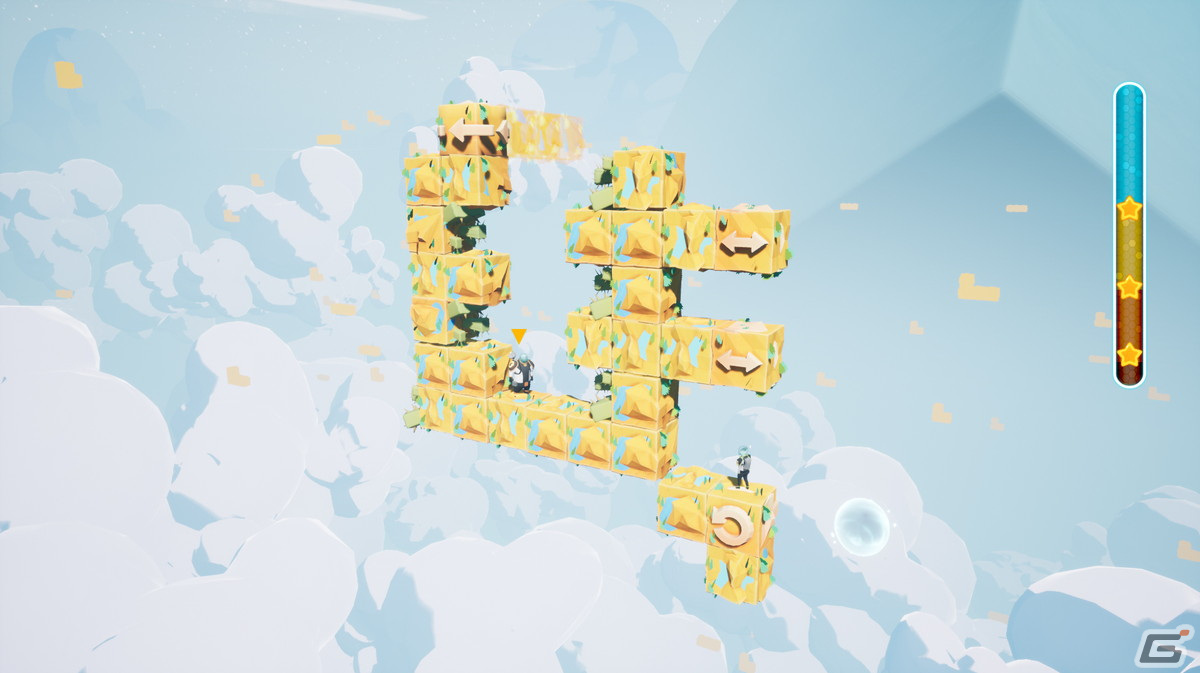 3Dパズル「Minimal Move」のSwitch版が配信開始！回転と移動を駆使し最短コースを見つけ出そうの画像4