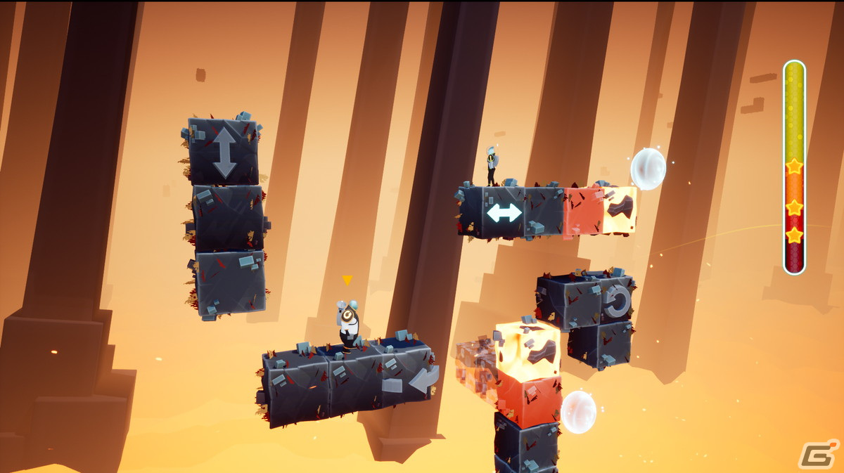 3Dパズル「Minimal Move」のSwitch版が配信開始！回転と移動を駆使し最短コースを見つけ出そうの画像9