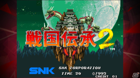 iOS/Android「戦国伝承2 アケアカNEOGEO」が配信！巫女姫に召喚された戦士となってさまざまな時代を戦い抜くアクションゲームの画像1