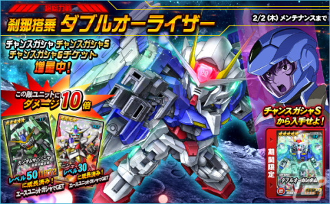 「SDガンダムオペレーションズ」に★6ユニット「ダブルオーライザー」が実装！超総力戦「刹那搭乗ダブルオーライザー」も開催中の画像5
