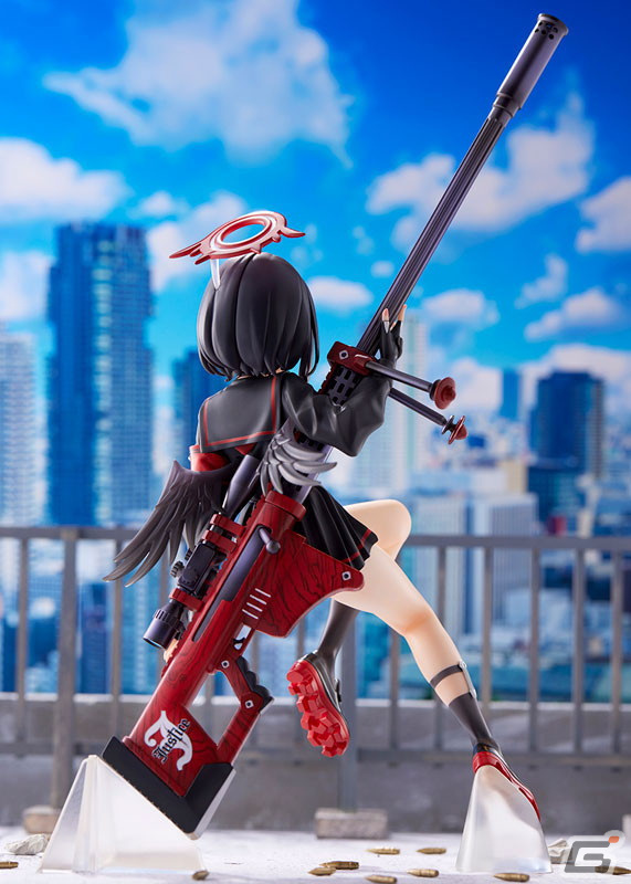 「ブルアカ」正義実現委員会に所属する1年生「静山マシロ」が1/7スケールフィギュアに！巨大なスナイパーライフルを携えたポージングを再現の画像14