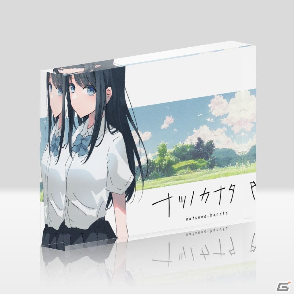 テキストADV「ナツノカナタ」の公認グッズが登場！アクリルブロックやTシャツなど6アイテムを展開の画像1