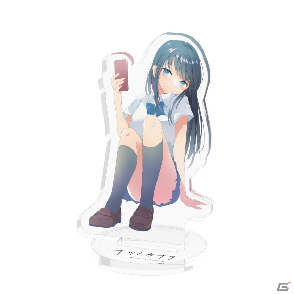 テキストADV「ナツノカナタ」の公認グッズが登場！アクリルブロックやTシャツなど6アイテムを展開の画像2