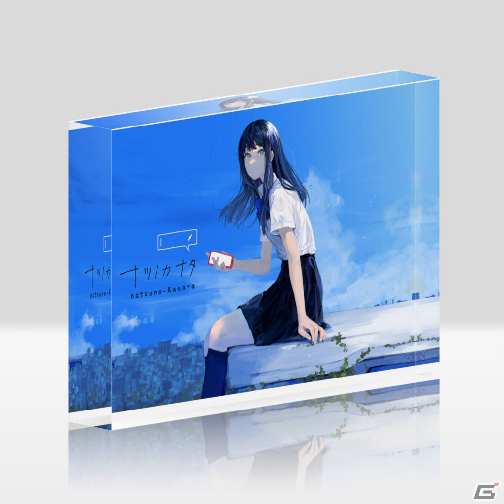 テキストADV「ナツノカナタ」の公認グッズが登場！アクリルブロックやTシャツなど6アイテムを展開の画像3