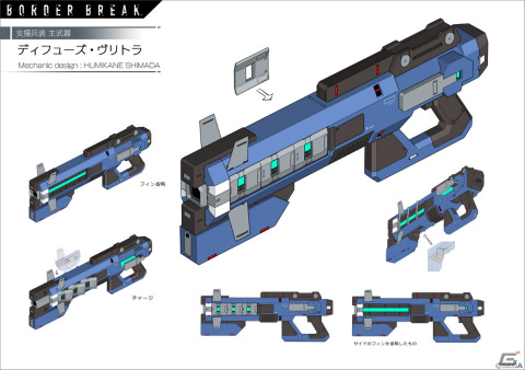 「ボーダーブレイク」島田フミカネ氏デザインの武器が登場！コラボピックアップロットが実施の画像9