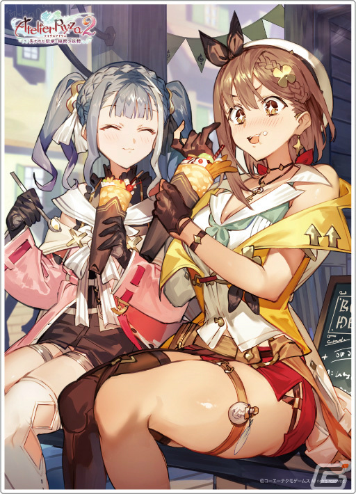 アトリエ」シリーズ25周年を記念した新商品がガストショップに