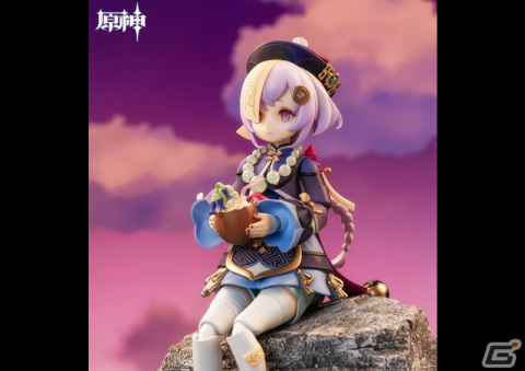 「原神」の七七（冷たき黄泉帰りVer.）がARCTECH可動シリーズに1/8スケールで登場！店舗共通特典は武器「斬岩・試作」の画像1
