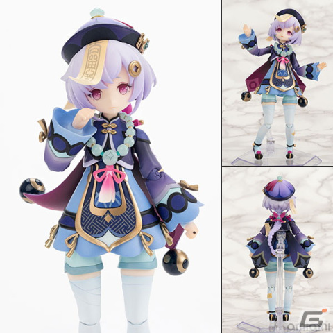 「原神」の七七（冷たき黄泉帰りVer.）がARCTECH可動シリーズに1/8スケールで登場！店舗共通特典は武器「斬岩・試作」の画像2