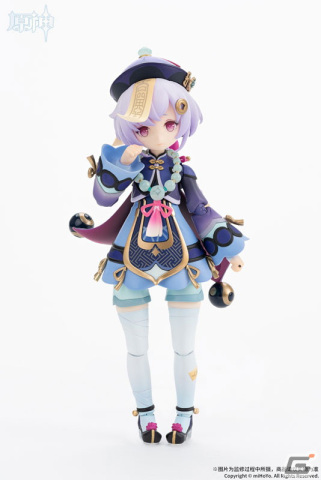 「原神」の七七（冷たき黄泉帰りVer.）がARCTECH可動シリーズに1/8スケールで登場！店舗共通特典は武器「斬岩・試作」の画像3