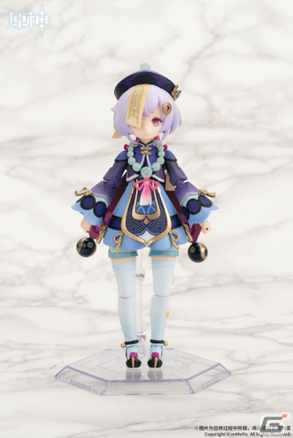 「原神」の七七（冷たき黄泉帰りVer.）がARCTECH可動シリーズに1/8スケールで登場！店舗共通特典は武器「斬岩・試作」の画像4