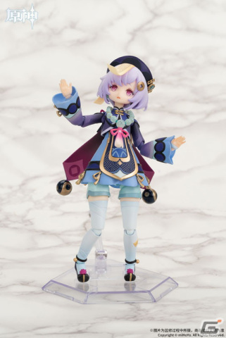 「原神」の七七（冷たき黄泉帰りVer.）がARCTECH可動シリーズに1/8スケールで登場！店舗共通特典は武器「斬岩・試作」の画像6