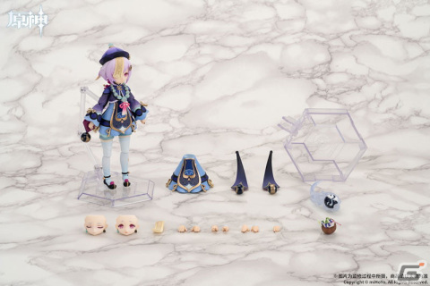 「原神」の七七（冷たき黄泉帰りVer.）がARCTECH可動シリーズに1/8スケールで登場！店舗共通特典は武器「斬岩・試作」の画像7