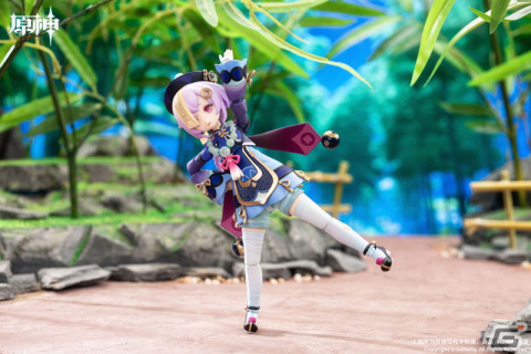 「原神」の七七（冷たき黄泉帰りVer.）がARCTECH可動シリーズに1/8スケールで登場！店舗共通特典は武器「斬岩・試作」の画像8