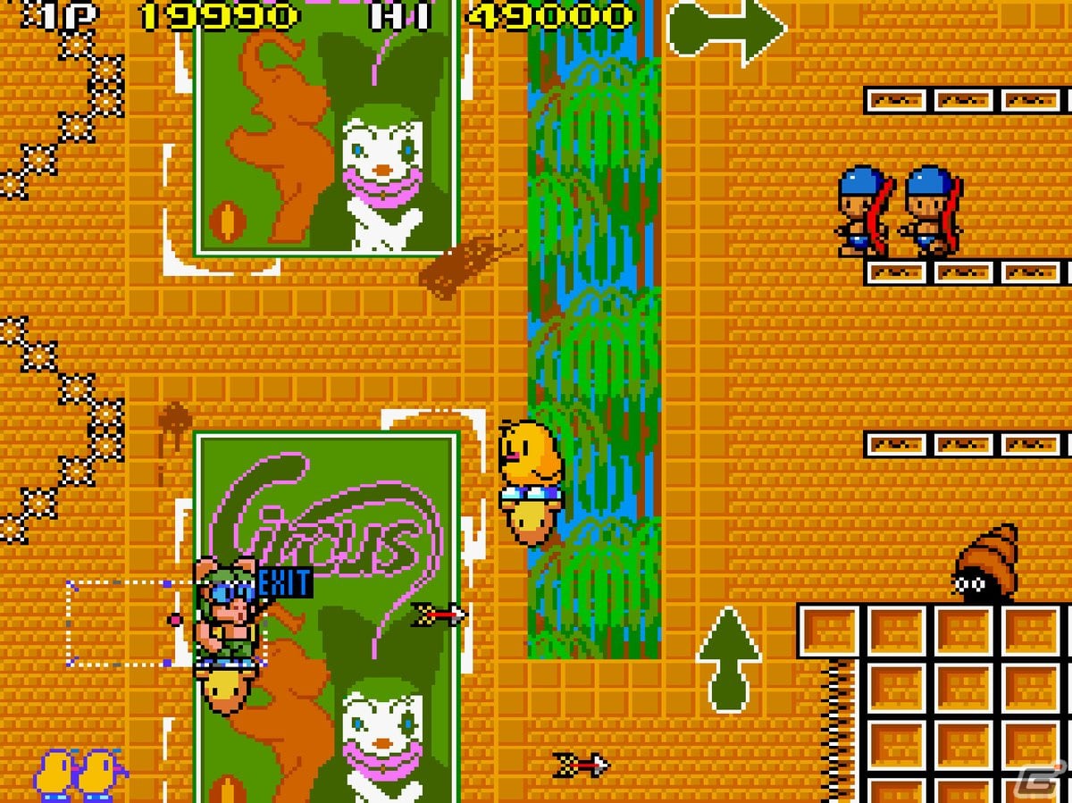 1988年にタイトーから発売されたアクションゲームがPS4/Switchに登場！「アーケードアーカイブス ニュージーランドストーリー」が配信決定の画像3