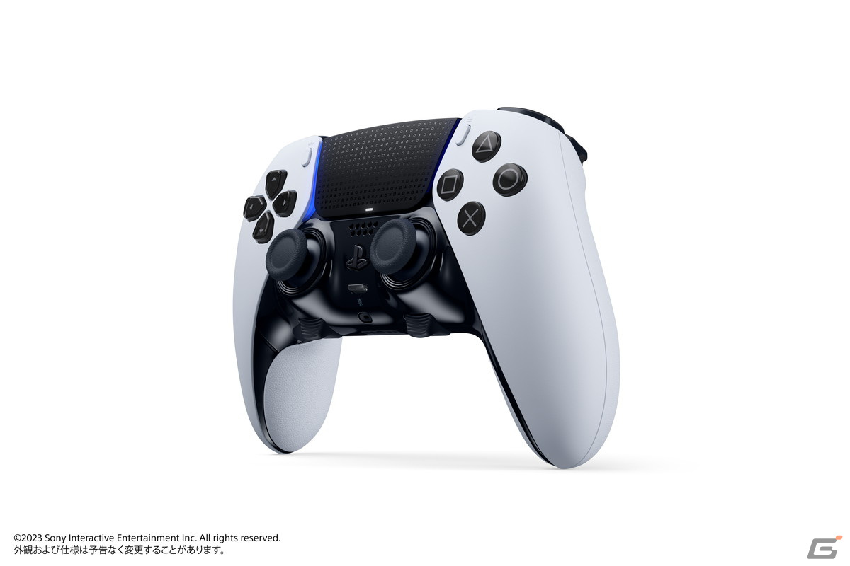 プレイヤーの好みにあわせてカスタム可能なPS5用「DualSense Edge ワイヤレスコントローラー」が発売！の画像4
