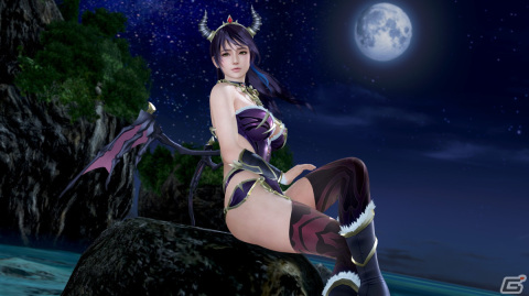 「DEAD OR ALIVE XVV」妖艶な魔王のような新SSR水着「ダークネスクイーン」が登場！音声操作機能のプロト版も期間限定で追加の画像9