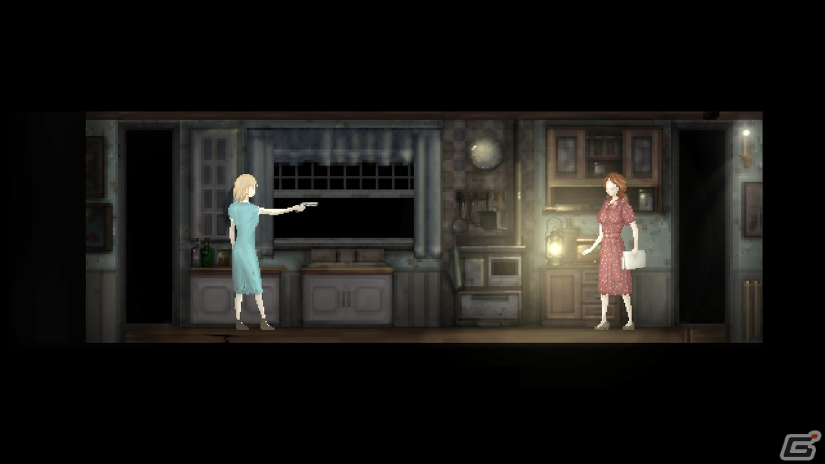 「Loretta」のPC版が2月16日に配信！1940年代アメリカの小さな町を舞台にした2Dポイント&クリック型のサイコスリラーADVの画像11
