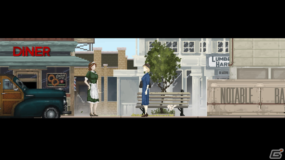 「Loretta」のPC版が2月16日に配信！1940年代アメリカの小さな町を舞台にした2Dポイント&クリック型のサイコスリラーADVの画像6