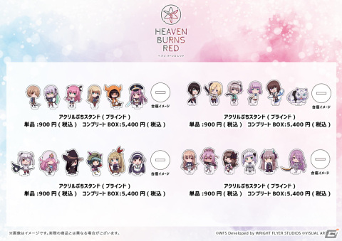 「ヘブバン」のPOP UP SHOPが秋葉原にて開催！GraffArtやミニキャライラストを使用した新作グッズが登場の画像10