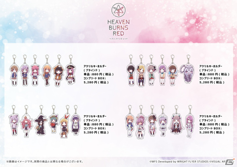 「ヘブバン」のPOP UP SHOPが秋葉原にて開催！GraffArtやミニキャライラストを使用した新作グッズが登場の画像6