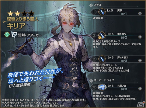 「シン・クロニクル」深淵より漂う魔人 キリアを入手可能なレイドボスイベント「世界ノ終わり」第9回が開催！の画像2