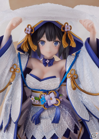 アニメ「ダンジョンに出会いを求めるのは間違っているだろうかIV」より「ヘスティア -白無垢-」が1/7スケールフィギュア化！の画像9