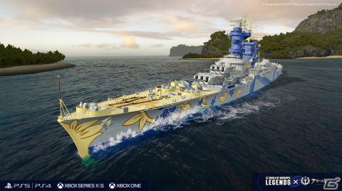 「World of Warships: Legends」と「アズールレーン」のコラボ第4弾が2月6日より開催！サン・ルイがショップに初登場の画像10