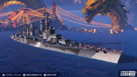 「World of Warships: Legends」と「アズールレーン」のコラボ第4弾が2月6日より開催！サン・ルイがショップに初登場の画像12