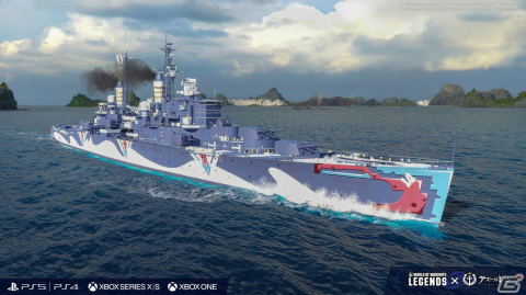 「World of Warships: Legends」と「アズールレーン」のコラボ第4弾が2月6日より開催！サン・ルイがショップに初登場の画像9