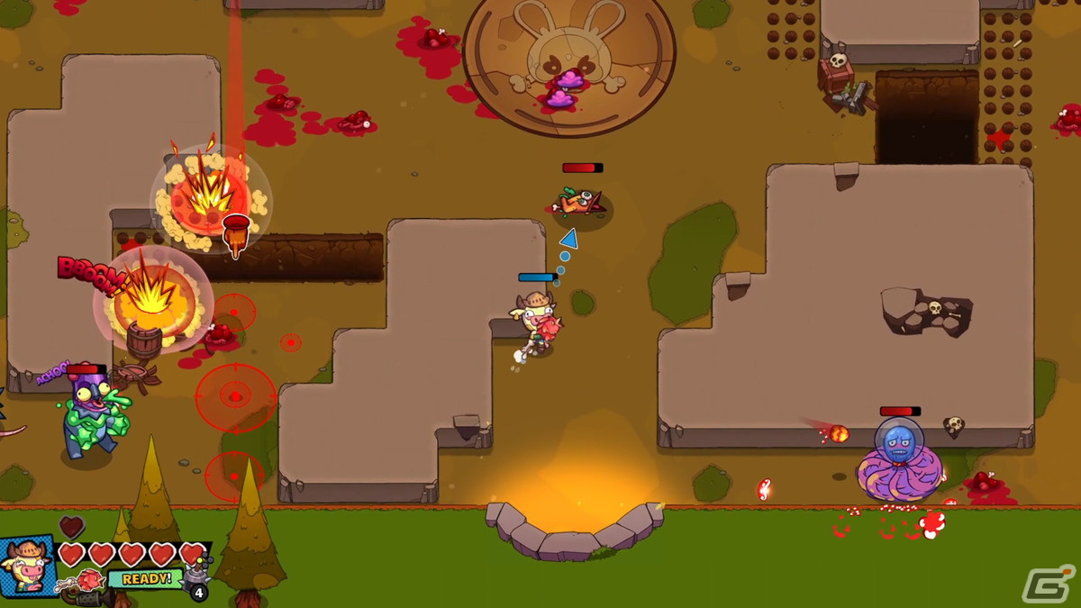 突然変異した動物たちによるローグライトシューティング「クレイジーペットショー」のSteam版が日本語に対応！の画像4