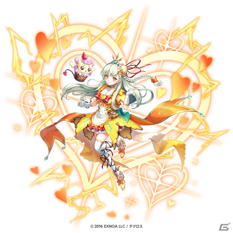 「神姫PROJECT」にバレンタイン衣装のテルースとシアエガが登場！SSRウェポンや魔宝石が手に入るレイドイベントも開催の画像2