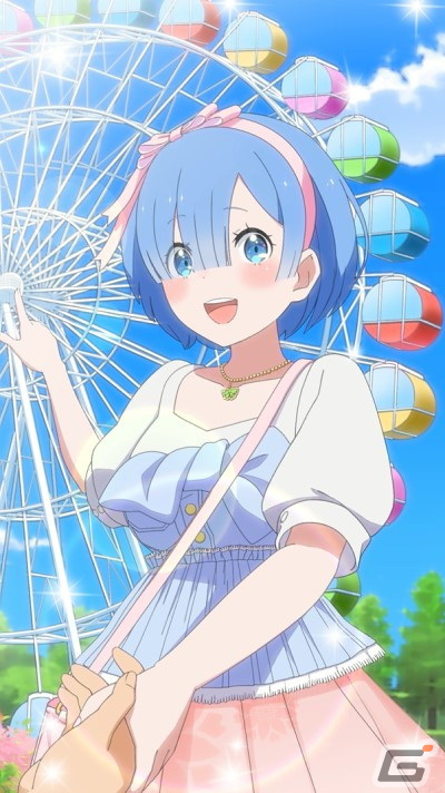 「リゼロス」でストーリーイベント「ドキドキ遊園地デート!!」の前半が開催！遊園地を楽しむラムとレムが新登場となるガチャもの画像13