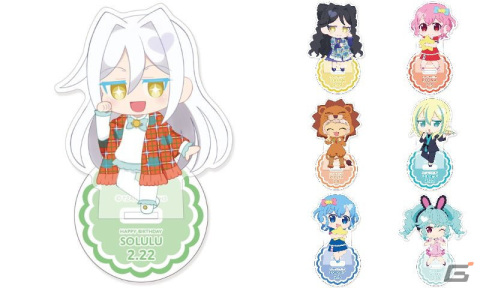「プリティー」シリーズより「ハピプリセレクション」「ハピプリバースデー」などの新アイテムが登場！缶バッジやアクスタなどを展開の画像4