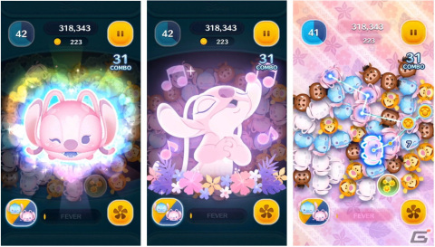 「LINE：ディズニー ツムツム」ハートモチーフの可愛らしい新ツム「ラブリースティッチ＆エンジェル」などが登場！の画像4