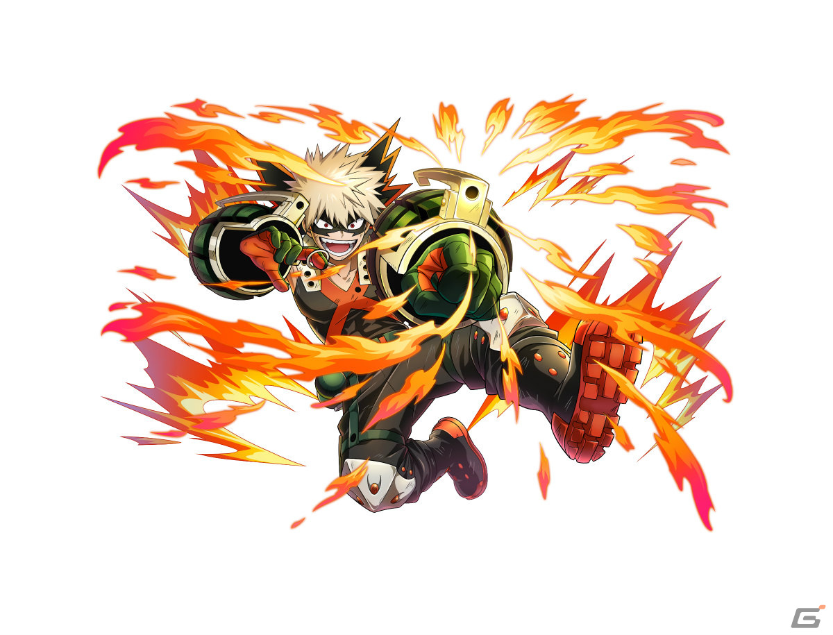 爆豪勝己 モンスターストライク スマホスタンド 僕のヒーロー